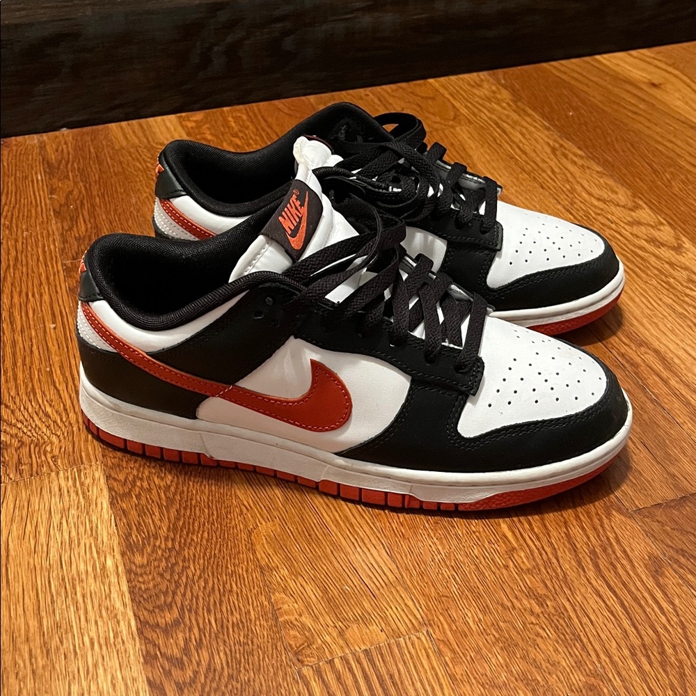 Nike Men’s Dunk Low - White, Black, Red